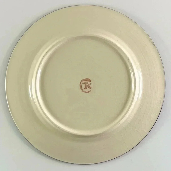 Vintage Handmade Julian Keyser Ceramics Xhosa South Africa Porcelain Plates 2 - Picture 2 of 5
